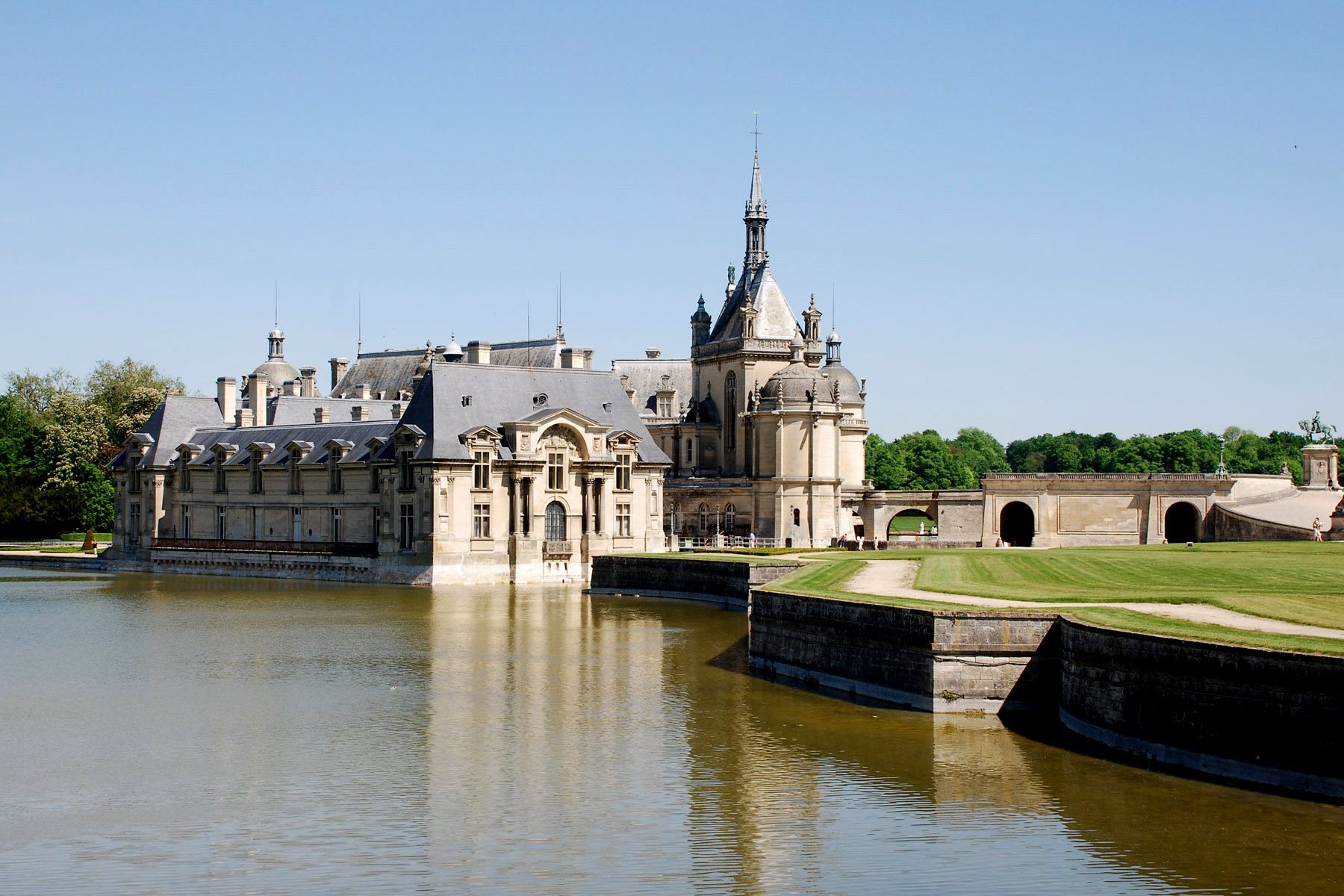 PHOTO CHATEAU DE CHANTILLY (60) OISE