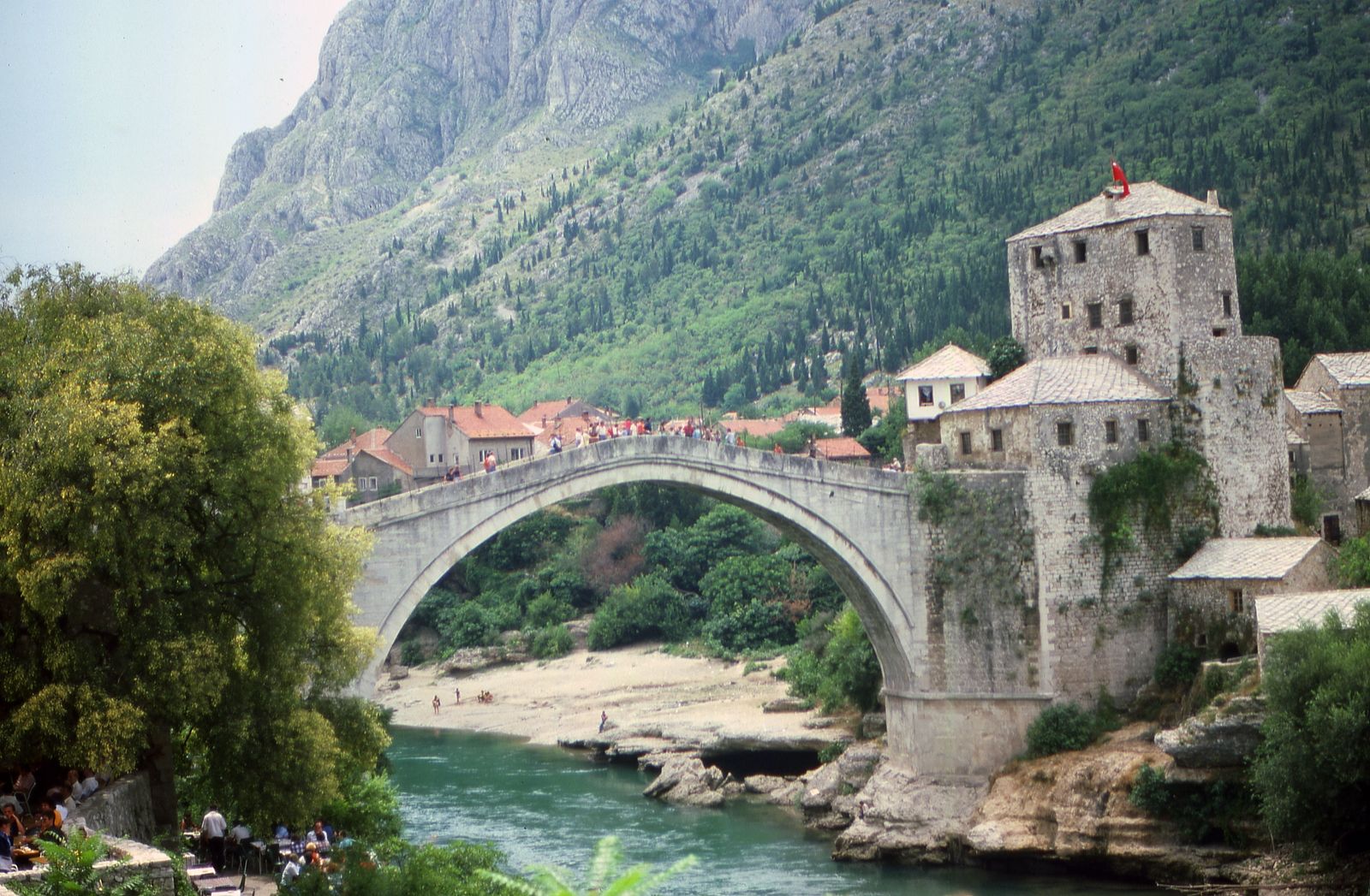 Yougoslavie (Bosnie), Jajce, Un marché